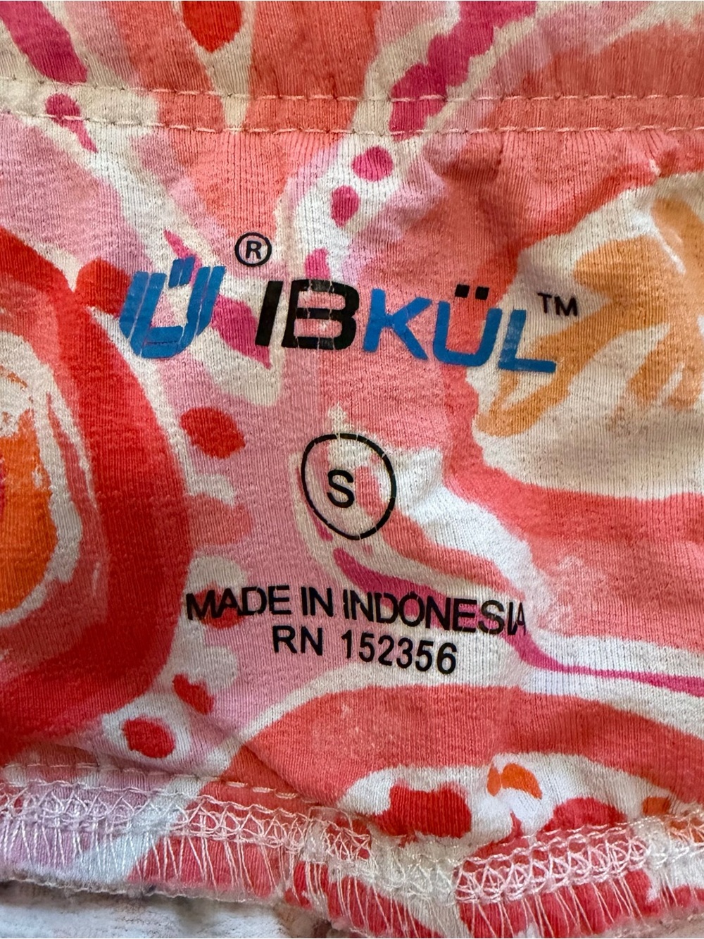 IBKUL Pink Red Orange Paisley Print Golf Skort ⛳️ - Picture 4 of 8